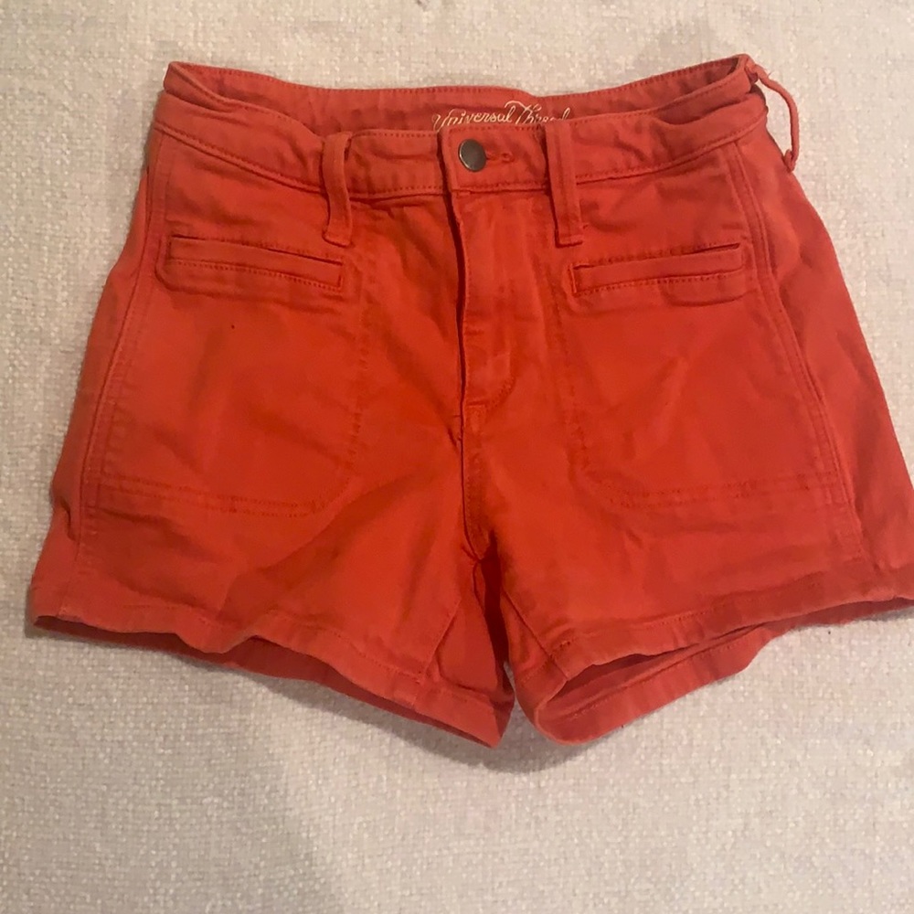 Coral Universal Thread Denim Shorts